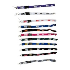 Nike Lanyard Detachable Keychain Badge ID Holder Pick Your Color