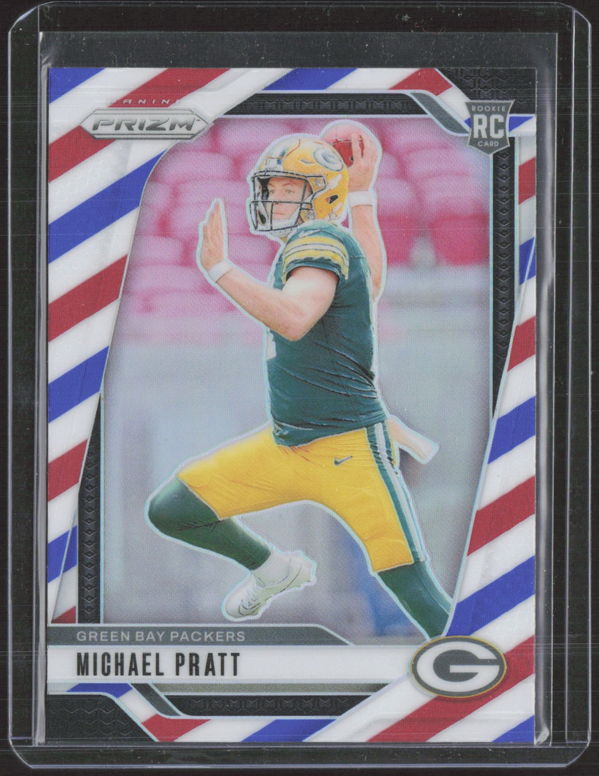 Michael Pratt #379 Red White and Blue Rookie RC 2024 Panini Prizm *HOT*