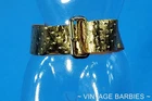 Vintage Barbie Doll Gold Dimple Belt MINTY ~ 1960's