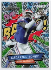 2021 Kadarius Toney Wild Card Alumination Comix /15 #AC-19
