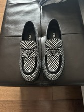 Prada rhinestone Loafers Size 39