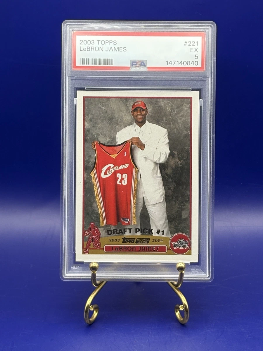 Topps LeBron James Basketball 2003-04 Season Sports Trading Cards