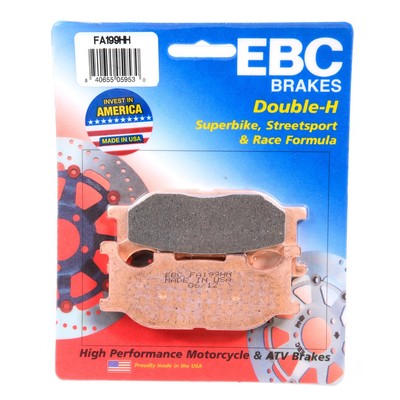 EBC Bremsbeläge FA199HH – Hochleistungs-Bremsbeläge Für Yamaha Motorräder Wie XVS 1300, XJ 600, MT-03