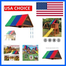 Playset Canopy Replacement Outdoor Swing Set Cover 210D Oxford Shade 210D O...