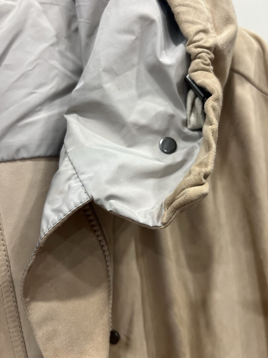 Brunello Cucinelli Buttery Soft Pelle Leather Hooded Coat Jacket Parka XL /IT46 View 3