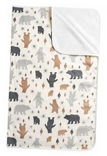 Baby Waterproof Bed Pad Washable Mattress Pad Reusable Underpads Forest Bear