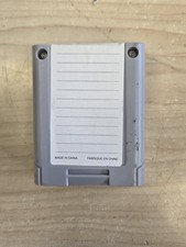 PERMORMANCE MEGA MEMORY CARD PLUS 4X FOR NINTENDO 64 N64 TESTED