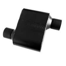 Flowmaster 842518 Super 10 Series Muffler 2.5-inch Offset Inout Stainless Black
