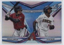 2021 Bowman Draft Franchise Futures Refractor /250 Ryan Bliss Jordan Lawlar 0m4x