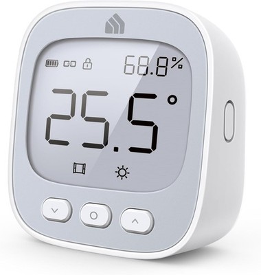 TP-Link Kasa KE110 Temperatur-Luftfeuchtigkeitssensor, für Heizkörperthermostate