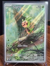 Chespin 087/086 Pokemon  Chaos Rising   Illustration Rare