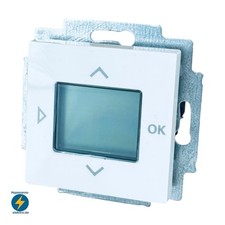 Busch-Jaeger 1098 U-101 Raumtemperaturregler inkl. 1097/1098-101 Einsatz / weiß