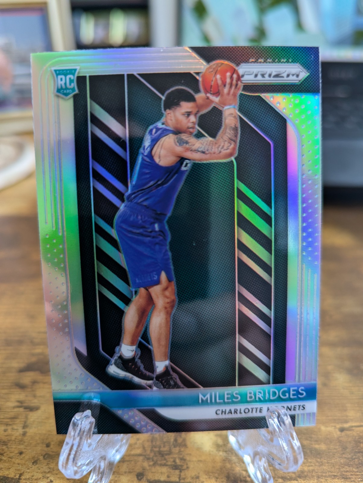 Miles Bridges 2018-19 Panini Prizm Silver Prizm Rookie RC Hornets 🪰🪰🪰
