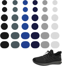 36 Pcs Shoe Patches for Holes, Shoe Repair Patch with 6 Colors, Toe and Heel Pro