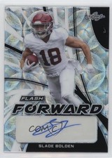 2022 Leaf Flash Forward Silver Kaleidoscope /30 Slade Bolden #SB1 Auto 1k3q
