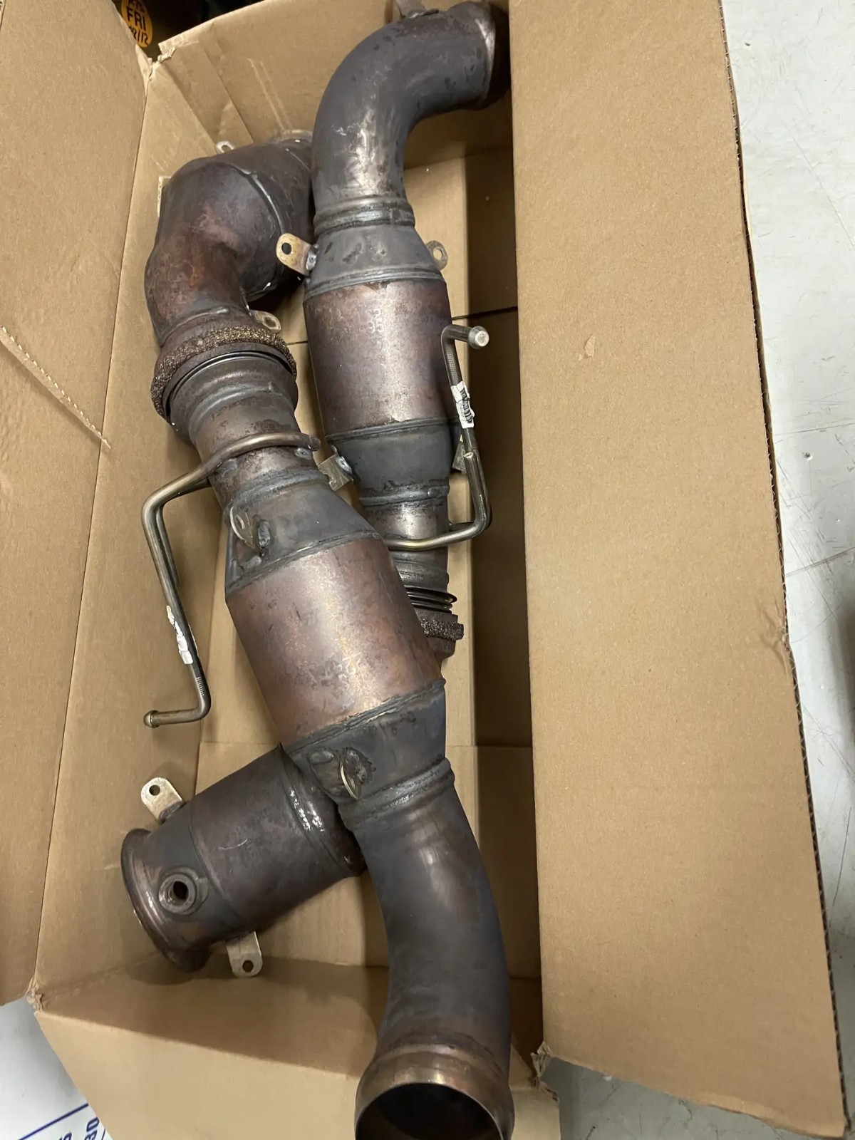 Mclaren 570s 600LT OEM Exhaust Catalytic Converter Left and Right