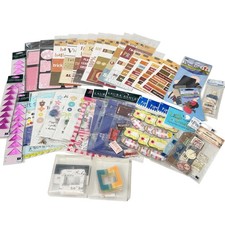 Misc Scrapbooking  Crafts Embellishments  Stickers Lot- 36 New total packages