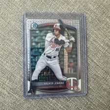 2025 Bowman Mega Box Walker Jenkins Chrome Prospect Mojo Refractor #BCP-1