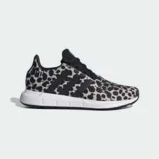 Adidas Swift Run 1.0 Womens Sneaker JR0634 Leopard Print  / white/ black