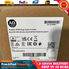 Allen-Bradley 2198-D006-ERS3 Kinetix 5700 Ser C Dual Axis Module  US Free Tax