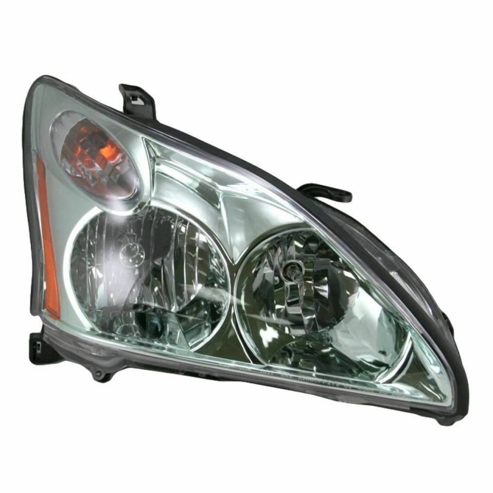 Par de faros para Lexus RX330/RX350/RX400h 2004-2009 pasajero y conductor CAPA Foto 3 de 3