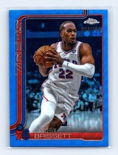 2025-26 Topps Chrome #20 Oshae Brissett Blue Wave Refractor #/150