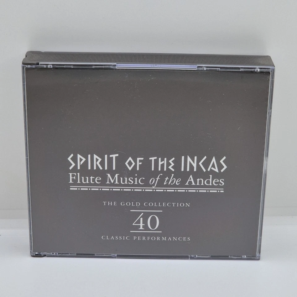 Álbum CD de 2 discos Spirit Of The Incas 'Flute Music Of The Andes' Fatbox con estuche Foto 4 de 4