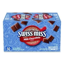 Swiss Miss Hot Cocoa Mix, Regular, 0.73 oz. Packets, 50 Packets/Box