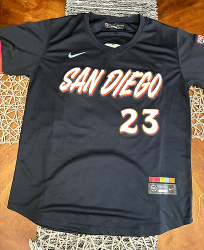 Fernando Tatis Jr. #23 San Diego Padres 2026 City Connect Obsidian Jersey S-3XL