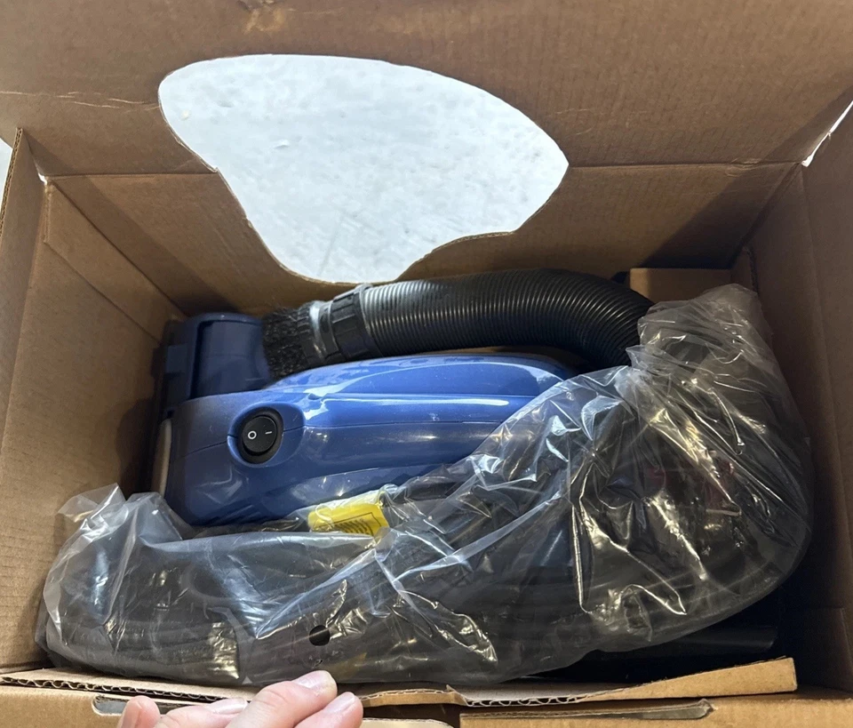 Shark V15Z Bagless Corded Cyclonic Hand Vacuum Cleaner, Blue, new in box - Image 3 of 3
