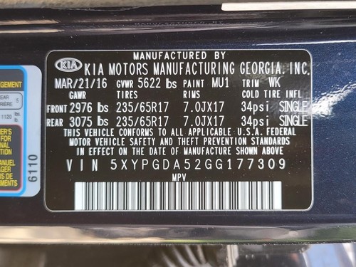 Starter Motor Fits 15-20 CADENZA 2298289 - Picture 12 of 12