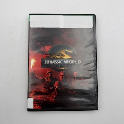 Jurassic World Rebirth DVD 2025 Starring Scarlett Johansson & Jeff Goldblum