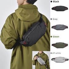 Men's Chest Bag Minimalist Outdoor Sports Waist Pack Oxford Cloth Large Capacity