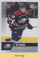 2022-23 Upper Deck CHL Stars Pavel Mintyukov #327 READ 10x3
