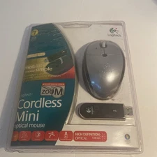 Logitech Cordless  Wireless Mini Optical Mouse NEW, Sealed