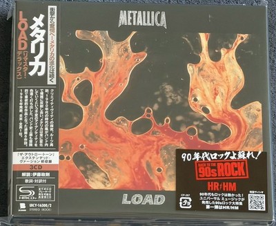 METALLICA LOAD REMASTERED  DELUXE JAPAN  3 SHM-CD S  UICY-16300 NEU SEALED