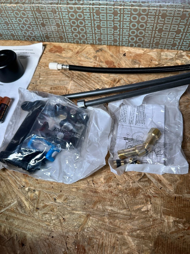 Brizo 64025LF-PN拉式厨房龙头带开关触摸激活*阅读* — 第 3/4 张图片