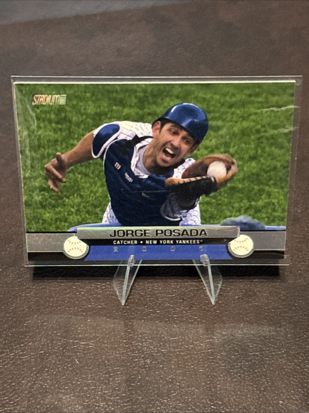 2001 Stadium Club #49 Jorge Posada NY Yankees