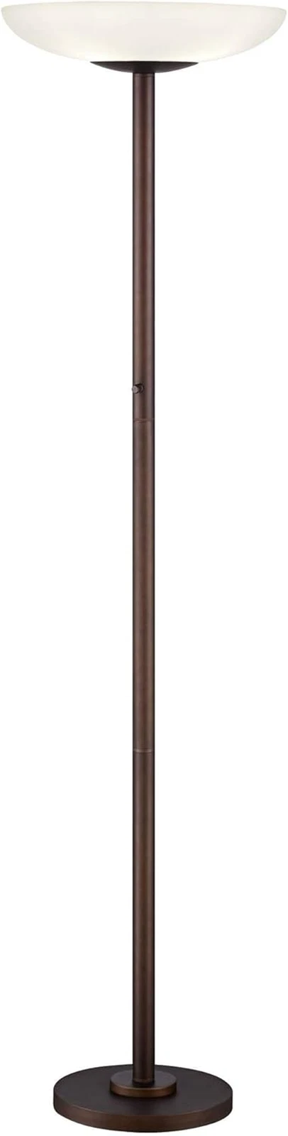 Possini Euro Design Meridian Torchiere Floor Lamp - Thumbnail 3