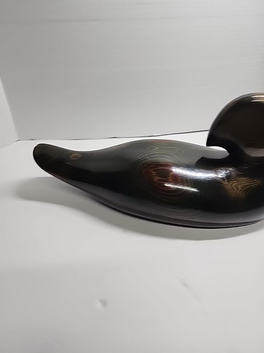 Valerie Bundy Ducks Unlimited Special Edition 1987-1988 Holz Figur Lockvogel braun - Bild 2 von 6