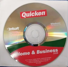 Quicken Intuit Home & Business 2008 Installation CD