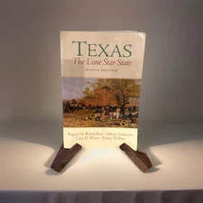 Texas The Lone Star State Maps Pictures History Illustrated PB Book 9th Edi