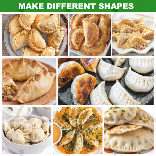 Automatic Big Size Empanada Machine Large Handmade Dumpling Samosa Making Machin - Picture 10 of 15