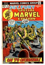 Special Marvel Edition #8 Fine+ 6.5 1972 John Severin Cover