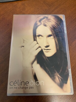 Celine Dion - On Ne Change Pas (DVD, 2006) WITH INSERT