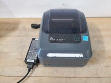 Zebra GX420T Thermal Label Printer With Power Supply