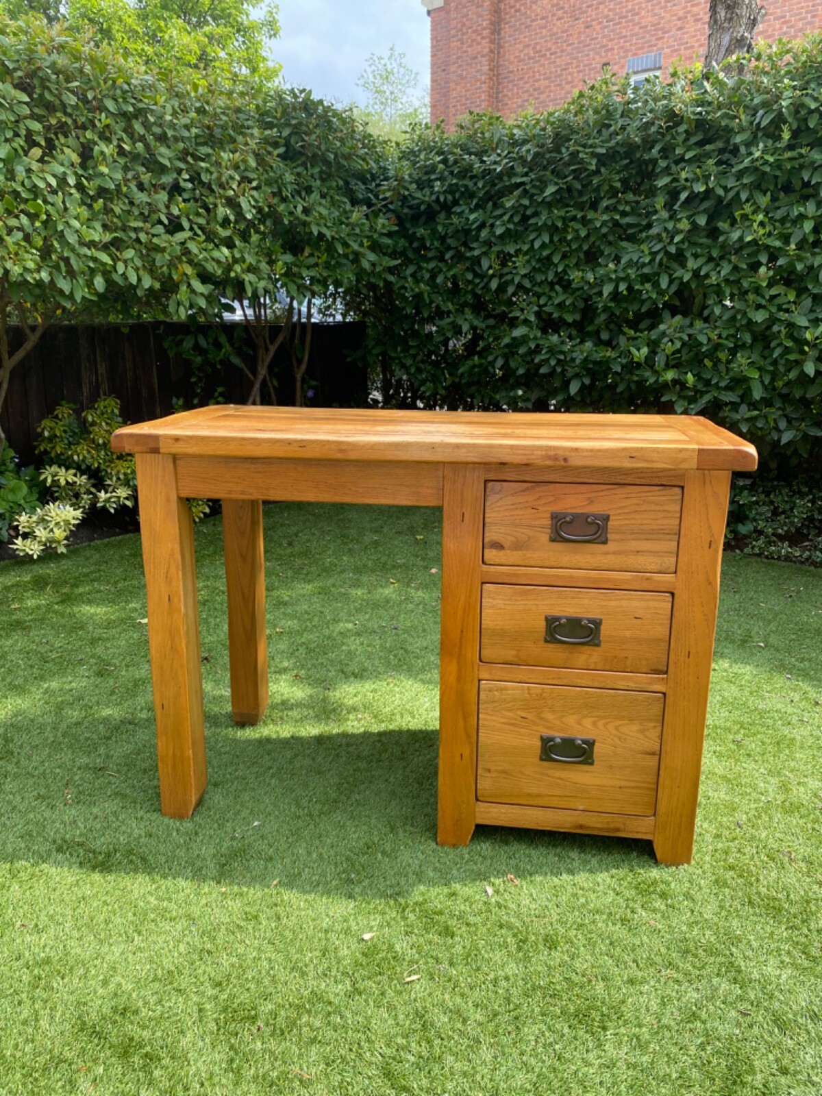 Oak Furniture Land Desk Excellent Condition eBay