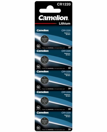 Thumbnail - 5 Stk Camelion Cr1220 Knopfzellen Uhrenbatterien Knopf Zellen 3v Mhd