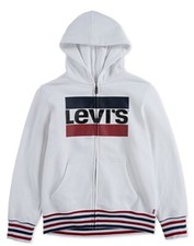 Levi's          Little Boys Sportswear Fleece Full-Zip Hoodie. Size 7. NWT.