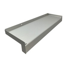 Balkonaustritt silber EV1 natur eloxiert für aussen